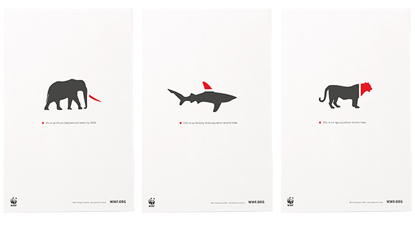 Posters for anti-poaching campaign 