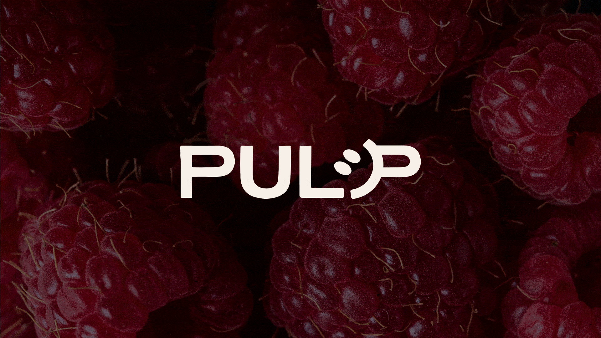 Brand assets for pulp a brand that aims to rethink, remanufacture, and reinvent fruit waste
